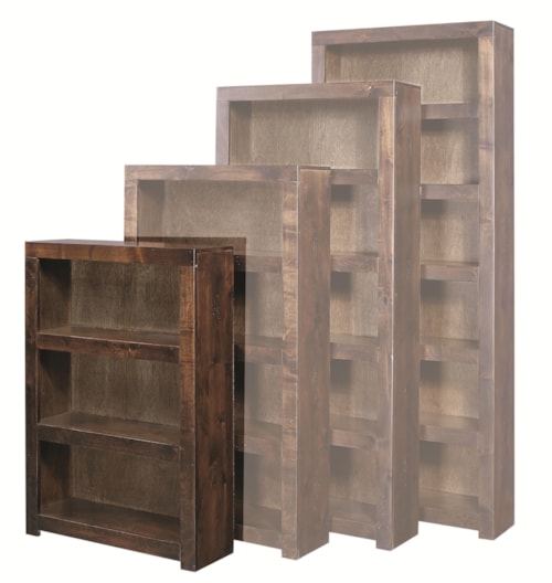 48 Inch Bookcase with 2 Shelves