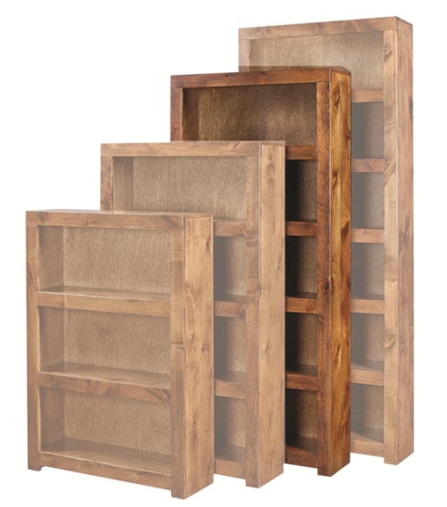 72 Inch Bookcase with 4 Shelves