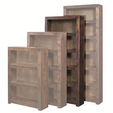 72 Inch Bookcase with 4 Shelves