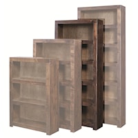 72 Inch Bookcase with 4 Shelves