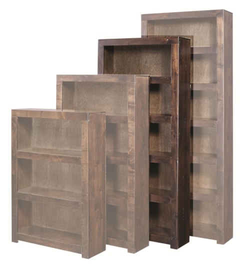 72 Inch Bookcase with 4 Shelves