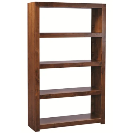 Room Divider with 4 Shelves