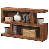 Contemporary 49" Console Table with 4 Compartments
