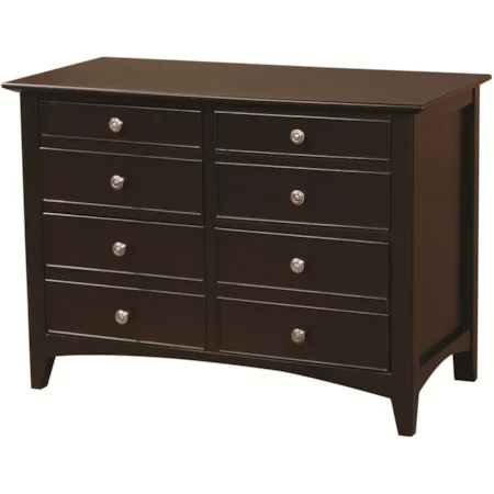 Combo Lateral File & Standard Drawer File Cabinet with Paper Storage Shelf & Adjustable Dividers
