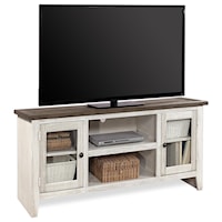 58" Console with 6 Shelves