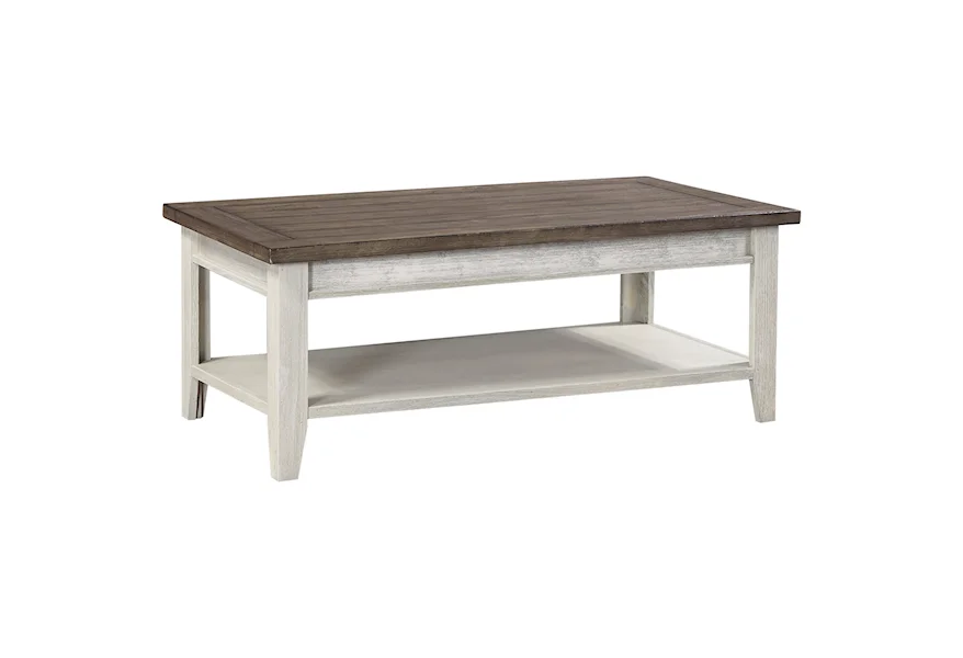 Eastport Cocktail Table by Aspenhome at Conlin's Furniture