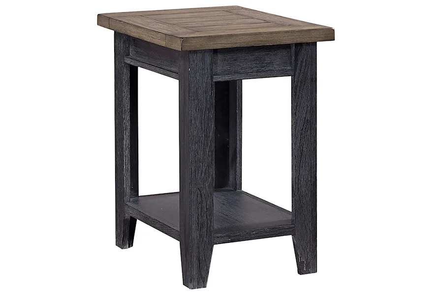 Eastport Chairside Table by Aspenhome at Stoney Creek Furniture 