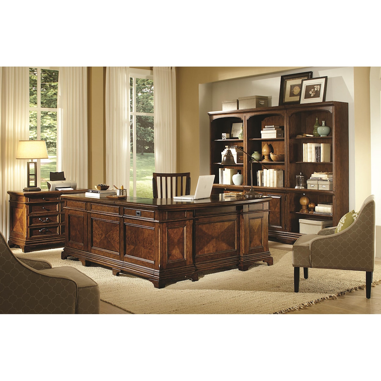 Aspenhome Hawthorne Open Bookcase