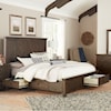 Aspenhome Hudson Valley Cal King Storage Panel Bed