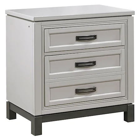 Nightstand with Dovetail Drawer Outlets