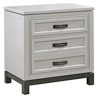 Nightstand with Dovetail Drawer Outlets