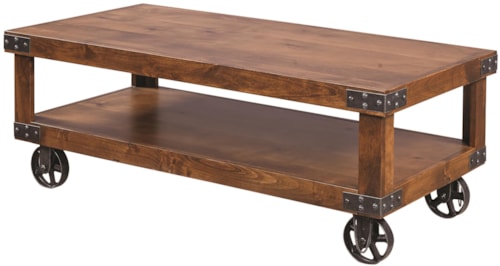 Cocktail Table with Shelf