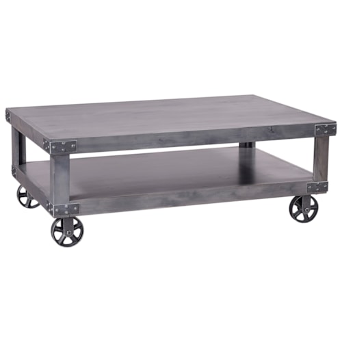 Cocktail Table with Shelf