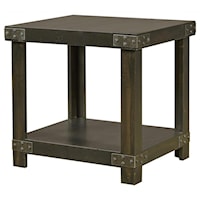 End Table with Shelf