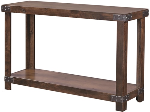 Sofa Table with Shelf