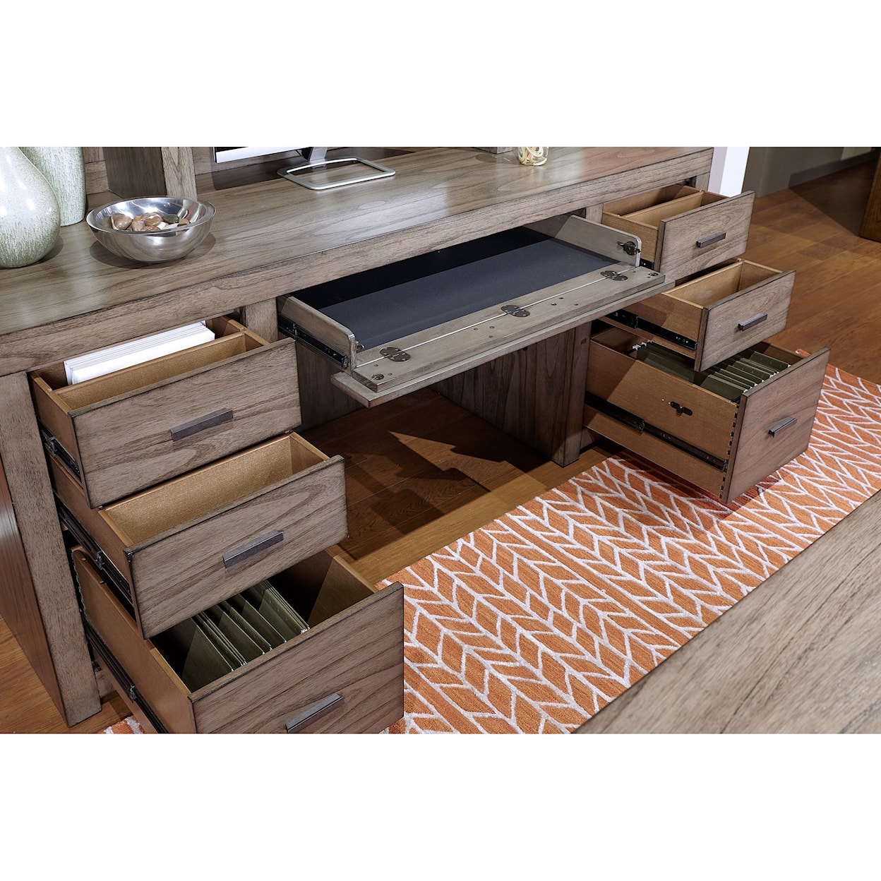 Aspenhome Modern Loft 72" Credenza Desk