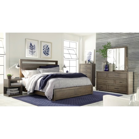 Queen Panel Bed