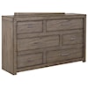 Aspenhome Modern Loft 6-Drawer Dresser