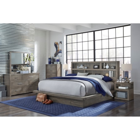 Queen Platform Bed