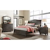 Aspenhome    California King Sleigh Storage Bed