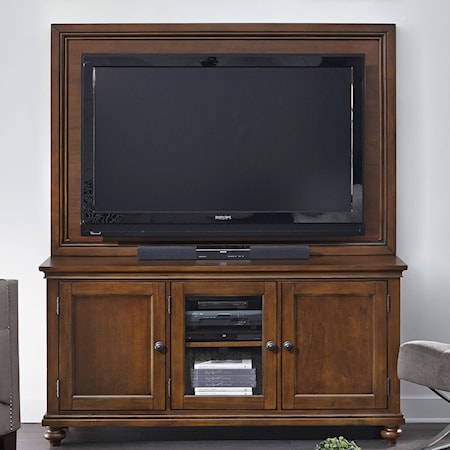 65" TV Stand With Backer