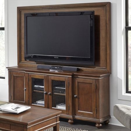 75" Media Console and TV Backer