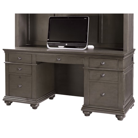 Credenza and Desk
