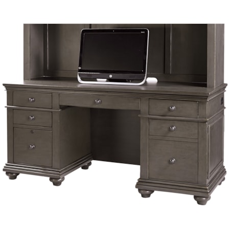 Credenza and Desk