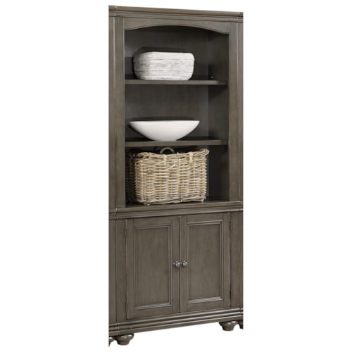 Door Bookcase with Adjustable Shelves