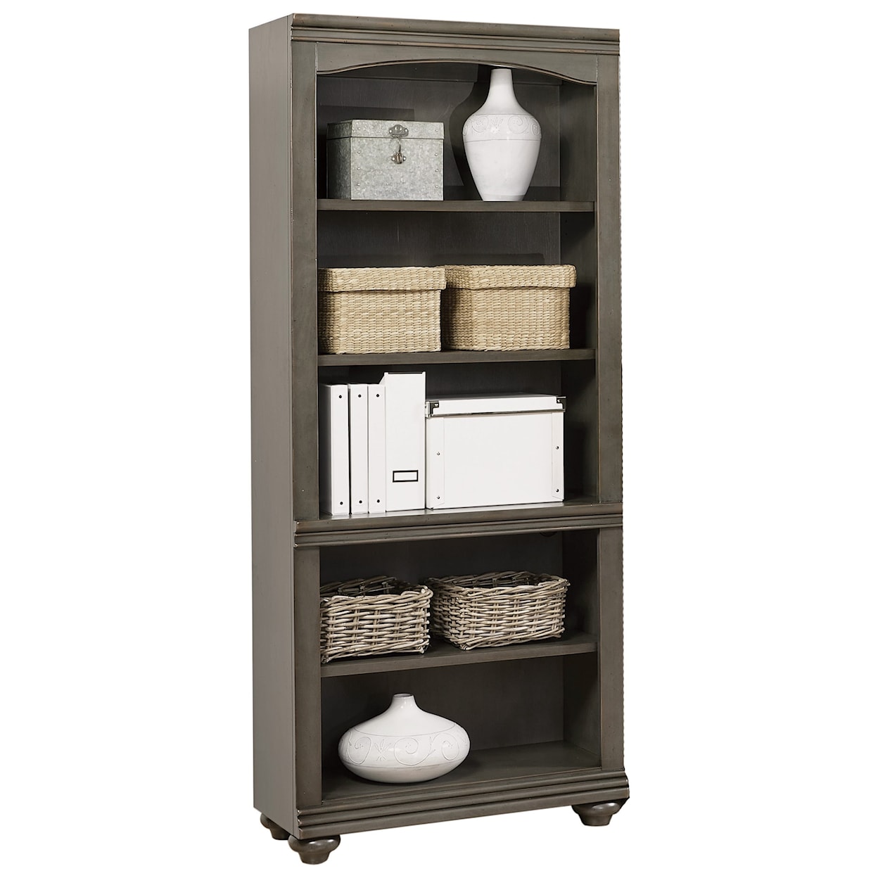 Aspenhome Oxford Open Bookcase