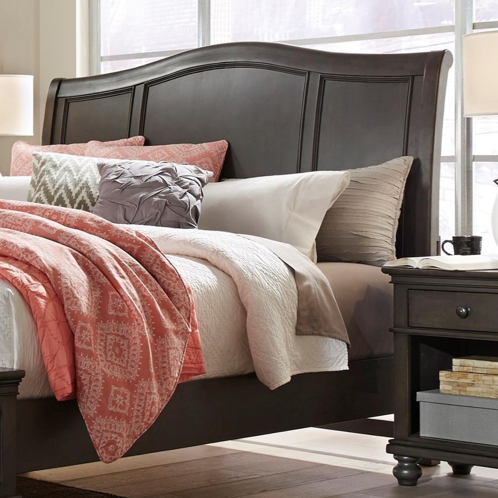 Sleigh sales headboard king