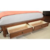 Aspenhome Oxford King Sleigh Storage Bed