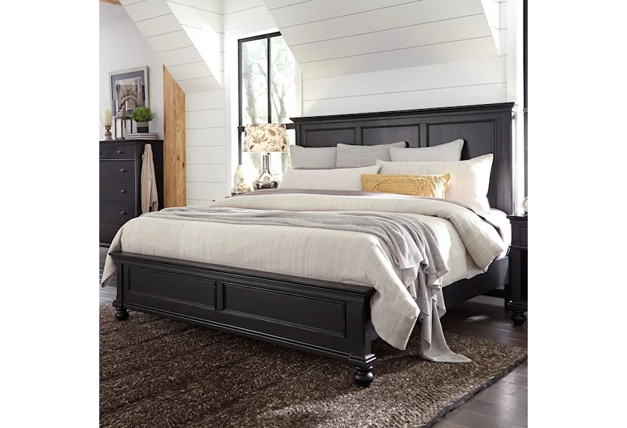 Oxford Queen Panel Bed by Aspenhome at Mueller Furniture