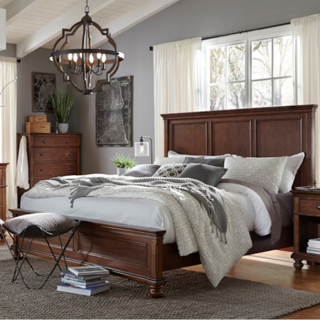 Queen Panel Bed