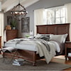 Aspenhome Charles Queen Panel Low Profile Bed