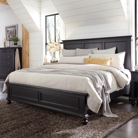 King Panel Bed