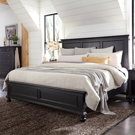 Oakford King Panel Bed