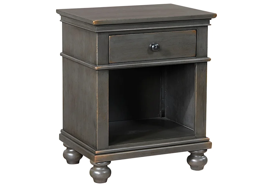 Oxford 1 Drawer Nightstand by Aspenhome at HomeWorld Furniture