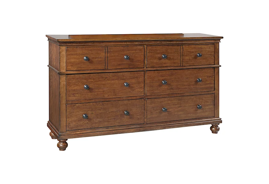 Oxford 6 Drawer Dresser by Aspenhome at HomeWorld Furniture