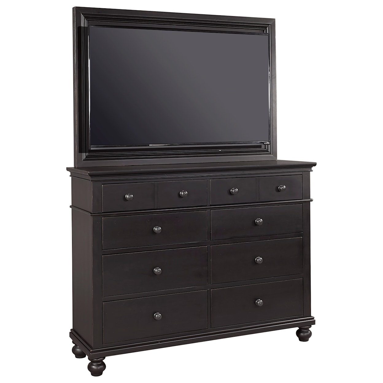 Aspenhome Oxford Media Chest with TV Mount