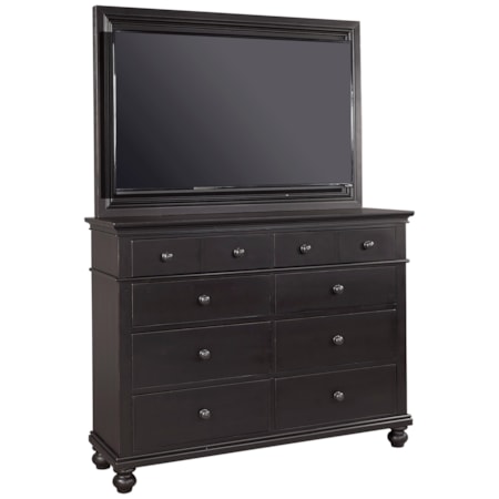 Media Chest with TV Mount