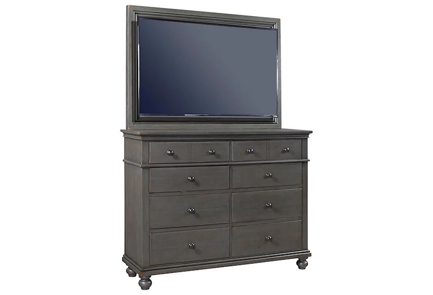 Oxford Media Chest with TV Mount by Aspenhome at Stoney Creek Furniture 