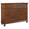 Aspenhome Oxford 8 Drawer Chesser