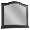 Aspenhome Oakford Transitional Landscape Mirror with Arched Design