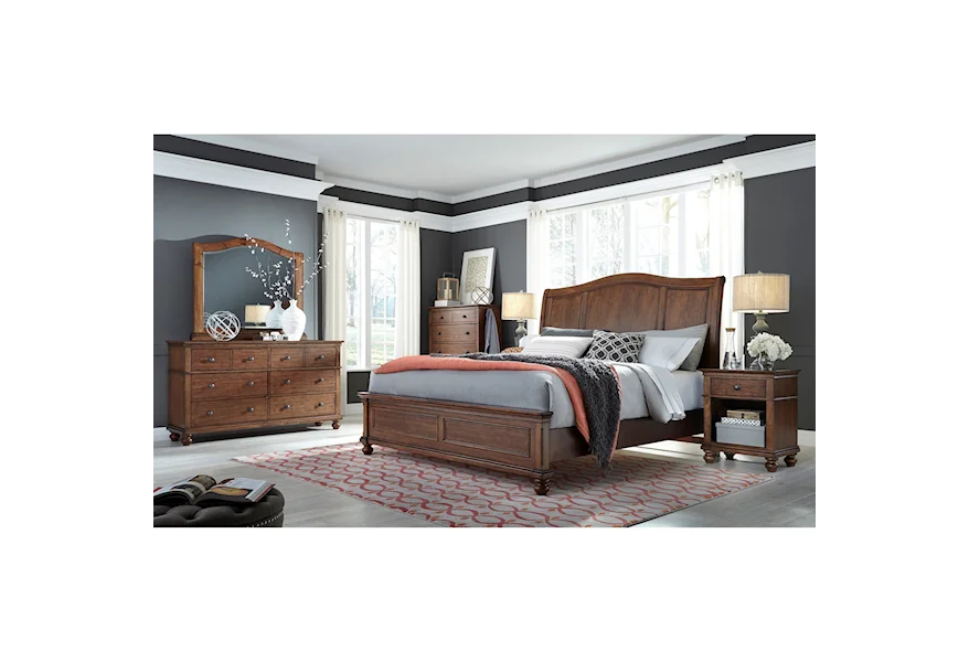Oxford California King Bedroom Group by Aspenhome at Conlin's Furniture