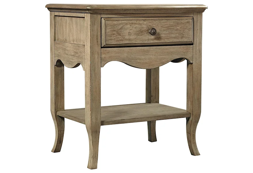Provence Nightstand by Aspenhome at Mueller Furniture