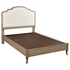 Aspenhome Provence Full Upholstered Panel Bed