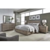 Aspenhome Leona King Panel Storage Bed