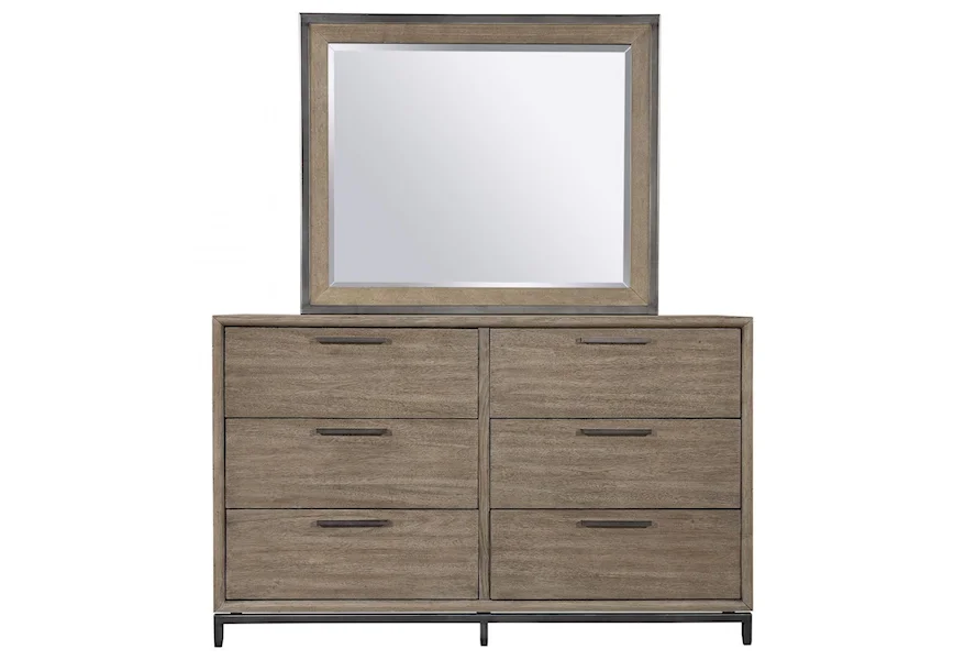 Trellis Dresser and Mirror by Aspenhome at Stoney Creek Furniture 