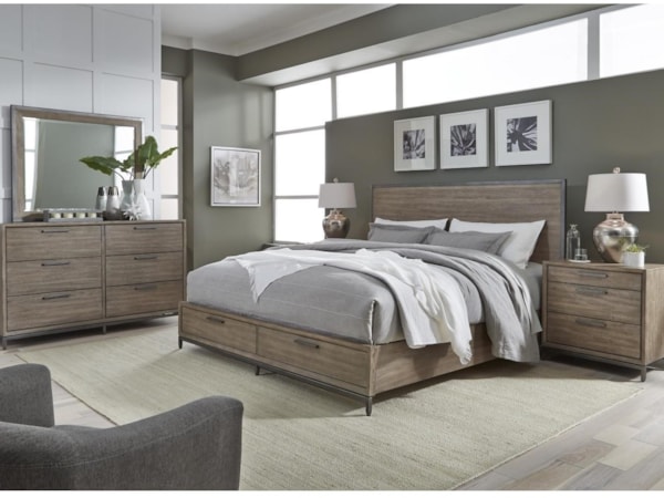 King Storage Bedroom Group